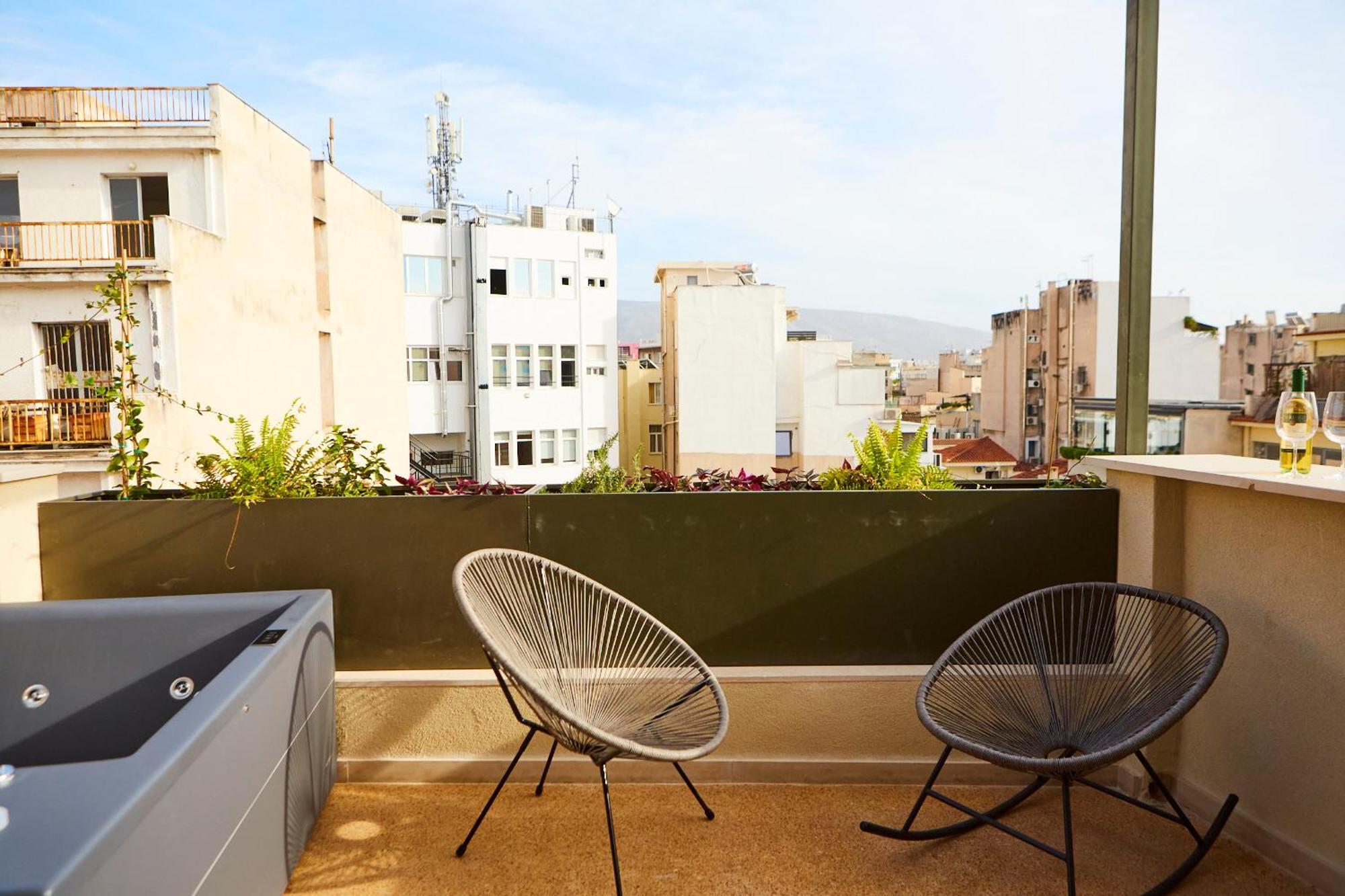 Mosaics Athens Boutique Apartments Экстерьер фото